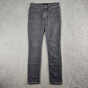 Prana Jeans Womens‎ Size 2/26 Black Skinny Denim Low Rise